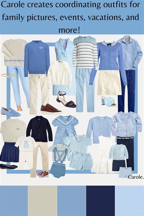 Matching Blue and White Clothing | Family photo outfits, Family outfits, Family picture outfits