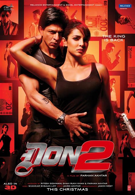 Shahrukh Khan and Priyanka Chopra - Don 2 (2011) | Don 2, Hindi movie ...