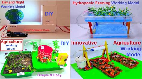 4 innovative school science project working models | science exhibition | DIY | howtofunda - YouTube