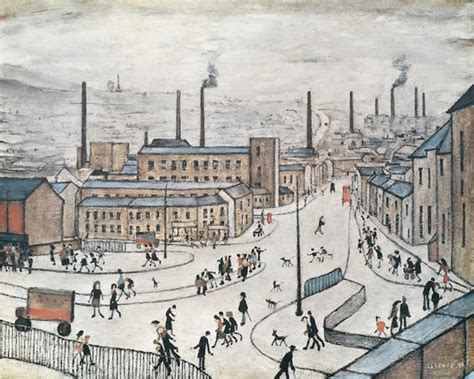 Industrial Scenes by L S Lowry Background & Meaning | MyArtBroker