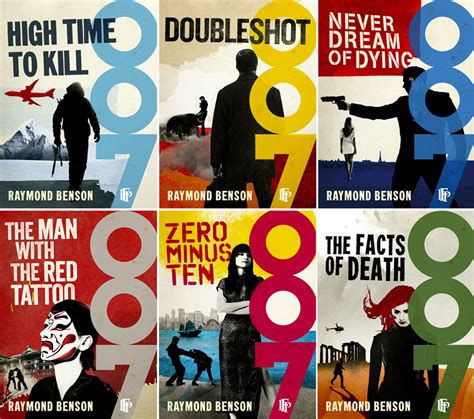 Illustrated 007 - The Art of James Bond: Raymond Benson eBooks Covers