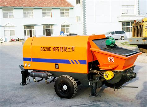 Small Concrete Pump - Small Portable Concrete Pump