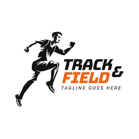 Free Vector | Flat design track and field logo