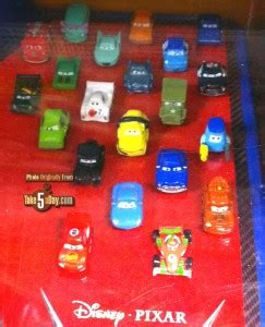 Take Five a Day » Blog Archive » Disney Pixar CARS: CARS 2 Squinkies