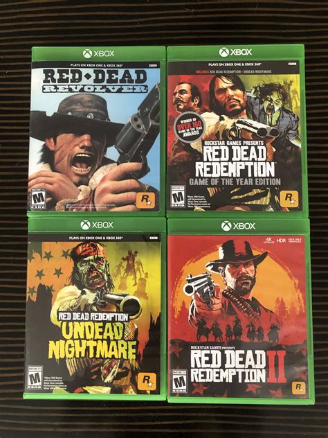 Complete Red Dead Redemption Xbox Collection : r/xboxone