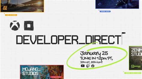 (Update) Xbox 'Developer_Direct' stream to take place January 25 ...