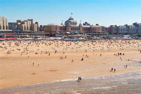 Scheveningen Beach, the Hague Stock Photo - Image of landmark, front: 129379994