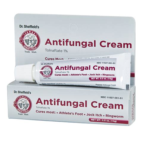 Antifungal Cream, Tolnaftate 1%, 1/2 oz tube - PHARMACEUTICALS - NorMed