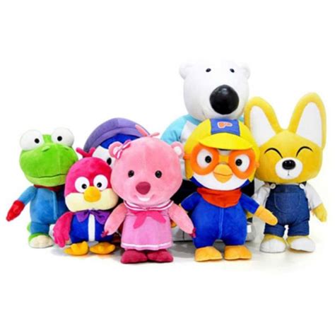 Buy 25cm Pororo Plush Doll Cartoon Animal Shape Stuffed Toy at ...