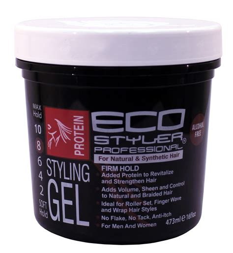 Ecoco Eco Styler Protein Styling Gel Black - NaturallyCurly