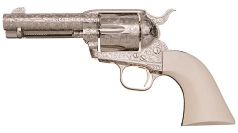 Factory Engraved 3rd Generation Colt SAA Revolver with 4" Barrel | Rock Island Auction