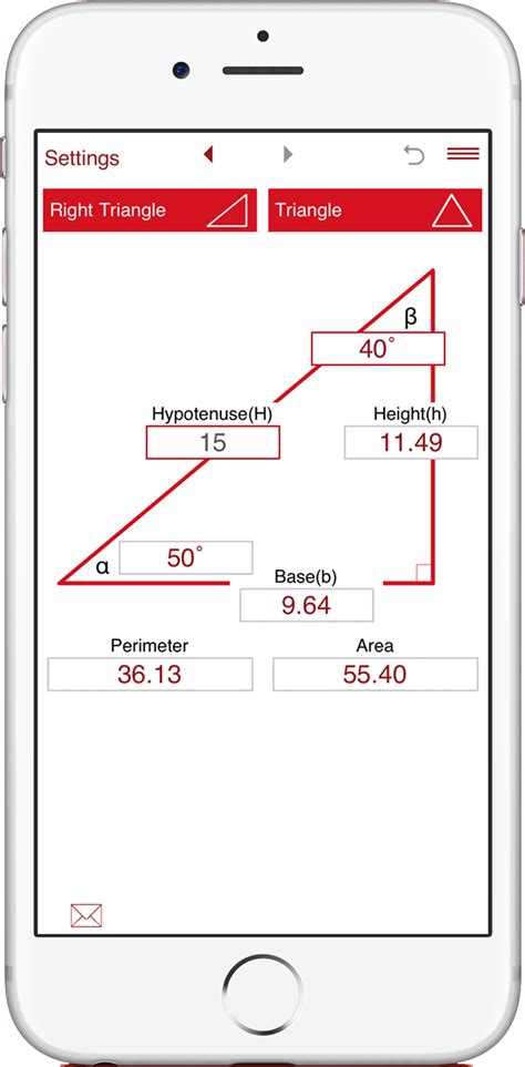 Best triangle calculator for your computer or mobile device