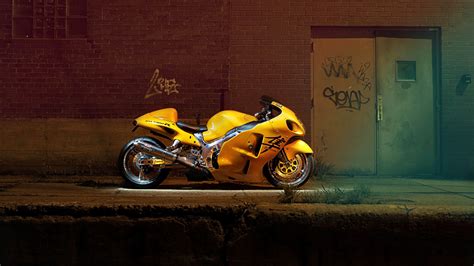 Street Race Motorcycle Night City 4k Wallpapers - Wallpaper Cave