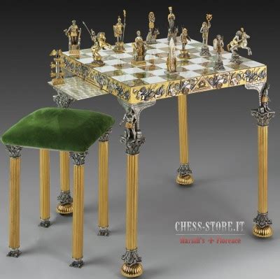 Chess CHESS MEN + CHESS TABLE online sale Italian Chess CHESS MEN + CHESS TABLE online made in ...