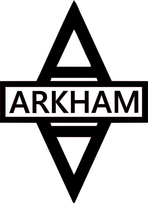 Arham Asylum Logo $2.50 for 3 Inch version | Vinyl decals, Arkham asylum, Batman arkham asylum