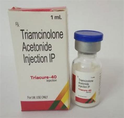 Triamcinolone Acetonide Injection 1ml Application: Industrial at Best ...