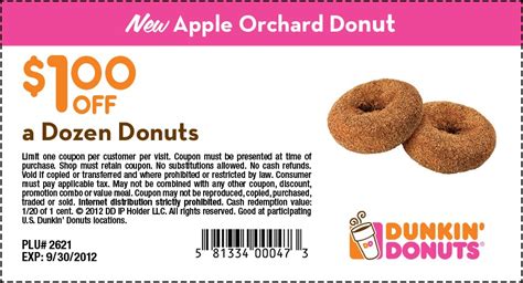 Dunkin Donuts: $1 off Dozen Donuts Printable Coupon