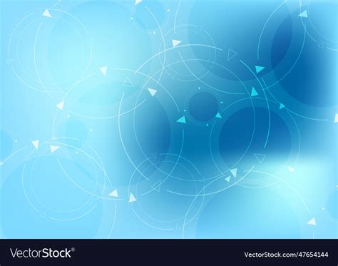 Bright blue hi-tech background Royalty Free Vector Image