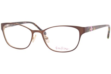 Lilly Pulitzer Palmetto Eyeglasses Women's Full Rim Cat Eye Optical Frame | JoyLot.com