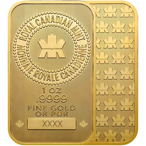 1 oz Royal Canadian Mint Gold bar - Precious Metals Dealer - Buy and ...