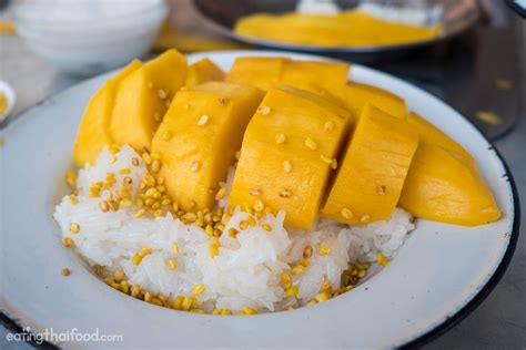 thai-mango-sticky-rice-recipe - Thai Street Food, Restaurants, and Recipes | Eating Thai Food