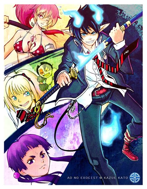 Shiemi, Shura, Izumo & Rin Okumura - Blue Exorcit / Ao no Exorcit | Blue exorcist, Anime, Ao no ...