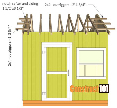 Shed Plans Gable Roof - backyard garden sheds