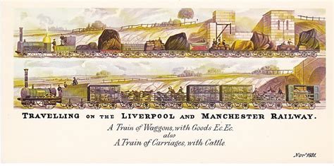 Discover the World on Trains: Liverpool & Manchester Railway, United ...