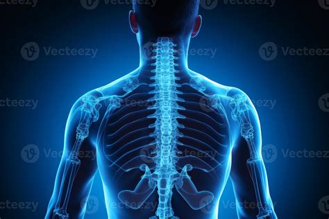 AI generated X-ray bones human body, medical concept, Generative AI 40171384 Stock Photo at Vecteezy