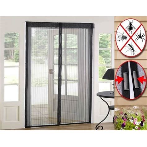 YouLoveIt Magnetic Screen Door Magnets Heavy Duty Mesh Curtain Door Portable Walk Through Screen ...