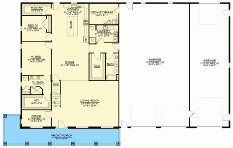 Barndominium Floor Plans With Rv Garage | Floor Roma