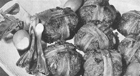 Vintage Cookbooks & Crafts: Baked Liver Party