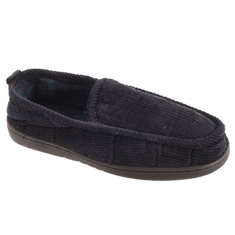 Slumberzz Mens Fleece Lined Cord Slippers | eBay