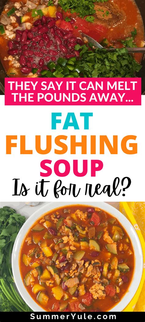 Fat Flush Soup Recipe (Fat Burning Soup) for Weight Loss