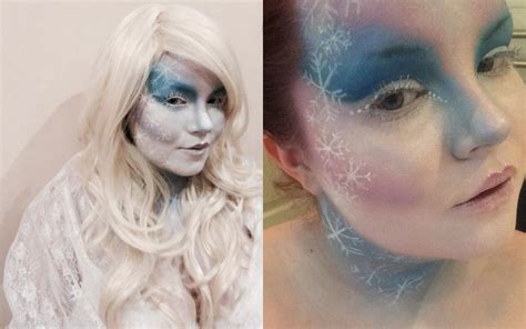 Ice Queen / Snow Queen Makeup. Ice Makeup, Beauty Makeup, Hair Beauty, Indian Face Paints, Snow ...