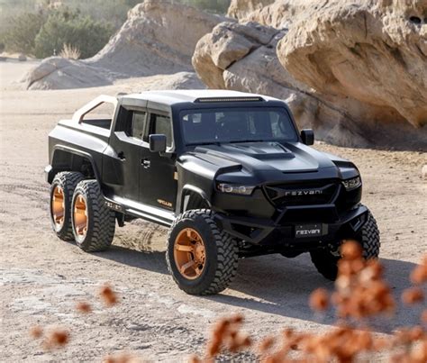 Rezvani Hercules 6x6 | Hercules, New jeep wrangler, 300hp