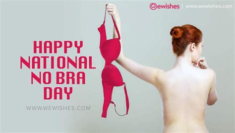 Happy National No BRA Day (2023) Wishes, Quotes, Greetings, Posters ...