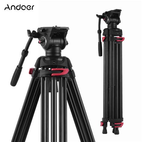 Aliexpress.com : Buy Andoer XTK 8018 Aluminium Alloy Professional Camera Tripod for Canon Nikon ...