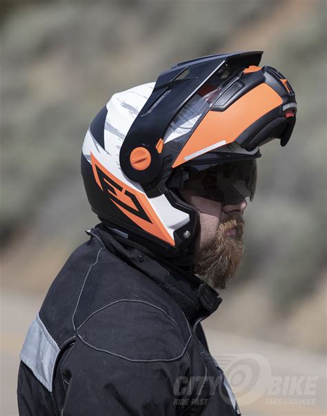 Flip, Drop & Roll: Schuberth E1 Modular Adventure Helmet | CityBike ...