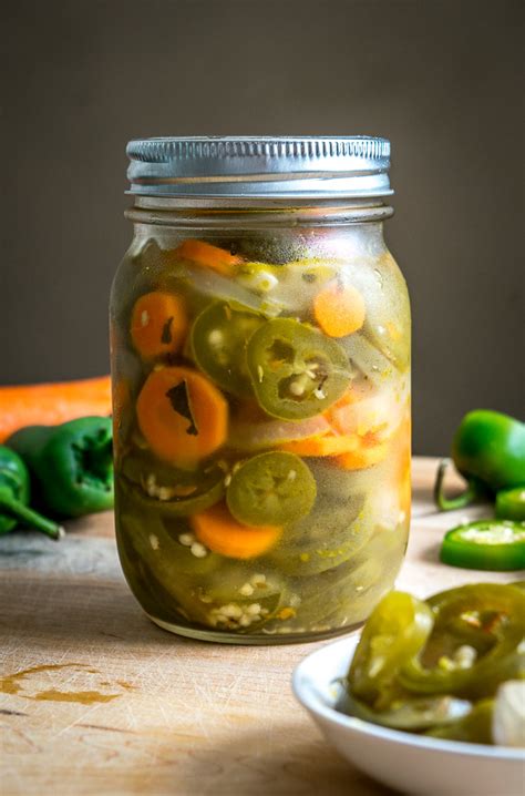 Taqueria Style Pickled Jalapenos and Carrots | Mexican Please