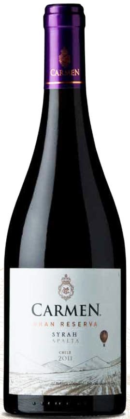 Carmen Wines Gran Reserva Syrah 2012 Expert Wine Review: Natalie MacLean