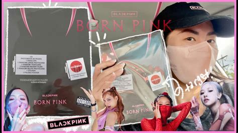 Blackpink Born Pink Target Exclusive Album Unboxing (Pink Version A)! 💝🖤 | Blinks, Kpop, YG ...