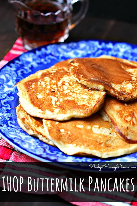 IHOP Buttermilk Pancakes Recipe | Budget Savvy Diva