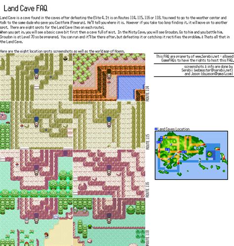 Pokemon Emerald World Map – Interactive Map