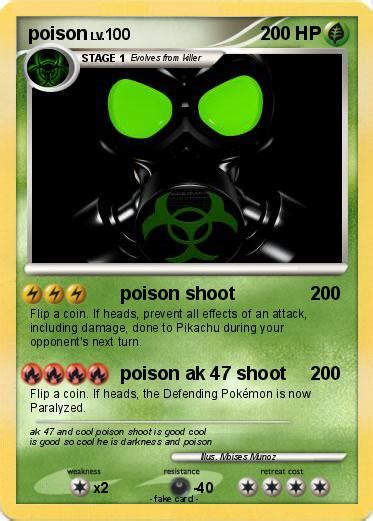 Pokémon poison 626 626 - poison shoot - My Pokemon Card