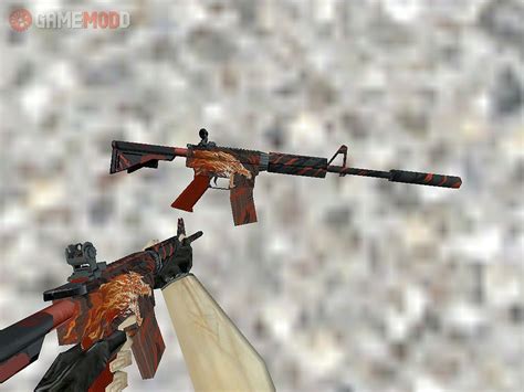 M4A4 - Howl » CS 1.6 - Skins Weapons Colt M4A1 | GAMEMODD