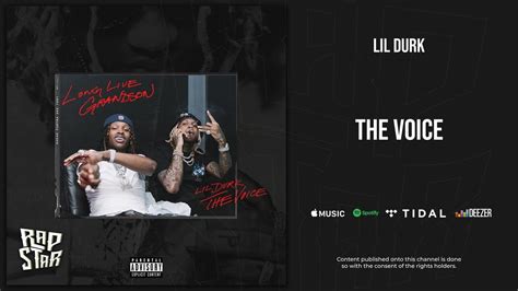 Lil Durk The Voice Deluxe Poster — CLASSIIFIED | ubicaciondepersonas ...