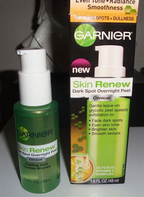 Green eyed Monster!: Garnier Skin Renew dark spot Corrector & Peel - Inital Review