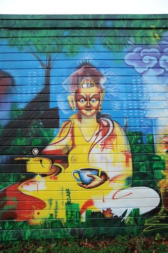 Padmasambhava with the Dzogchen open eyed stare, a cup of … | Flickr