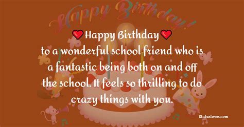 110+ Cool Birthday Wishes For Classmate - Birthday Images